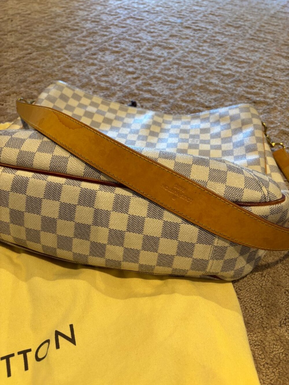 Louis Vuitton Soffi Azur tote shoulder bag crossbody - Picture 2 of 9